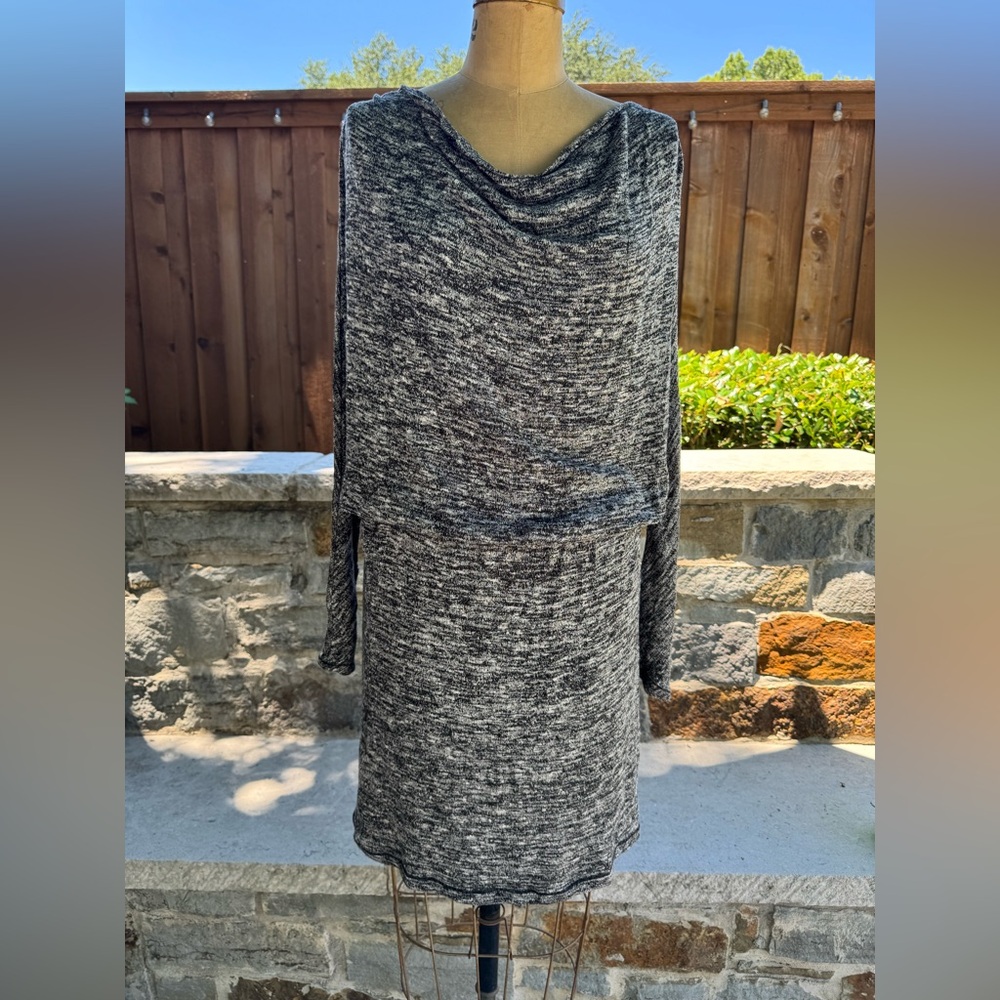 Nurture Gray Knit Dress